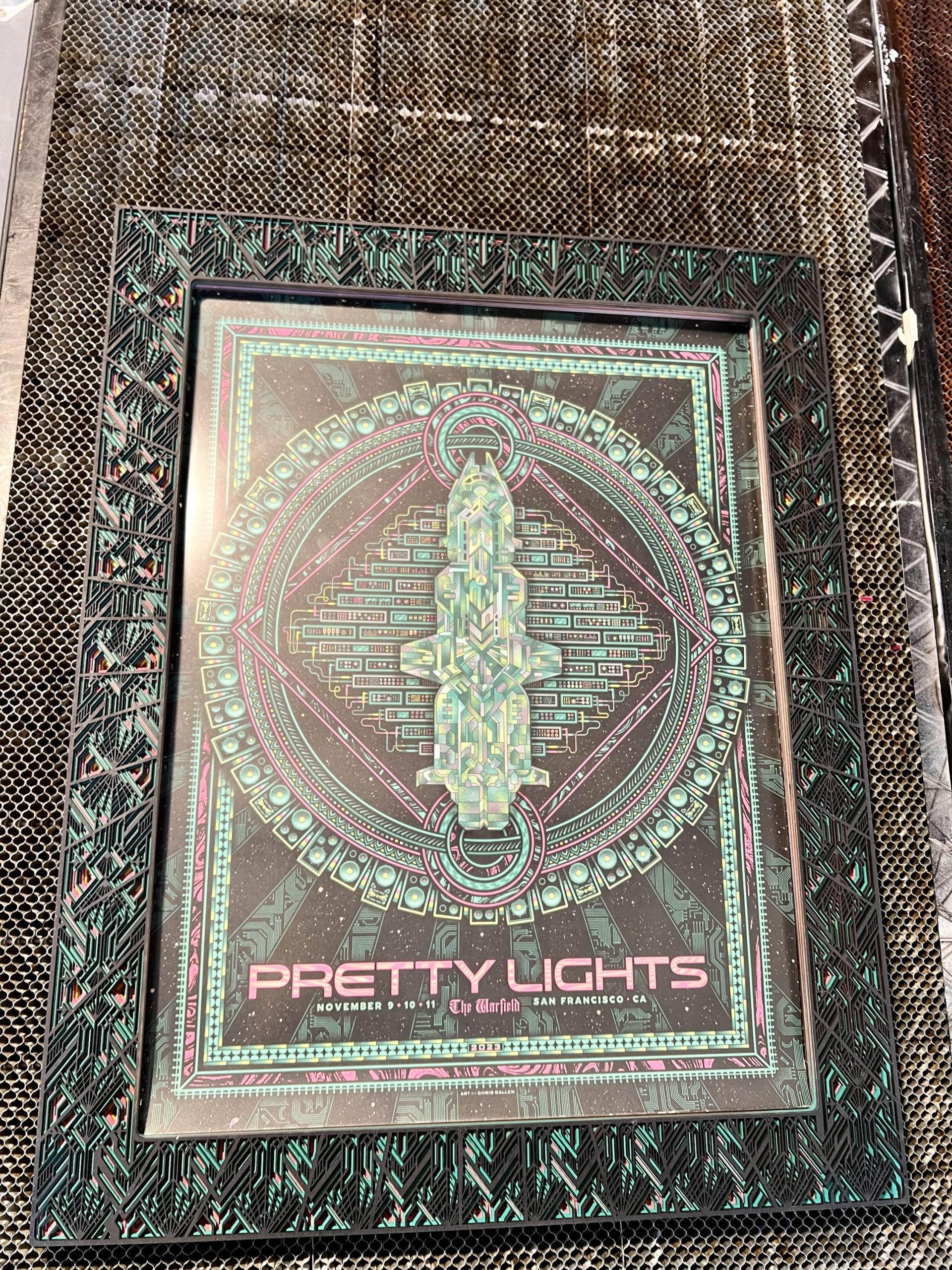 Pretty Lights VIP San Francisco Frame - Image 4