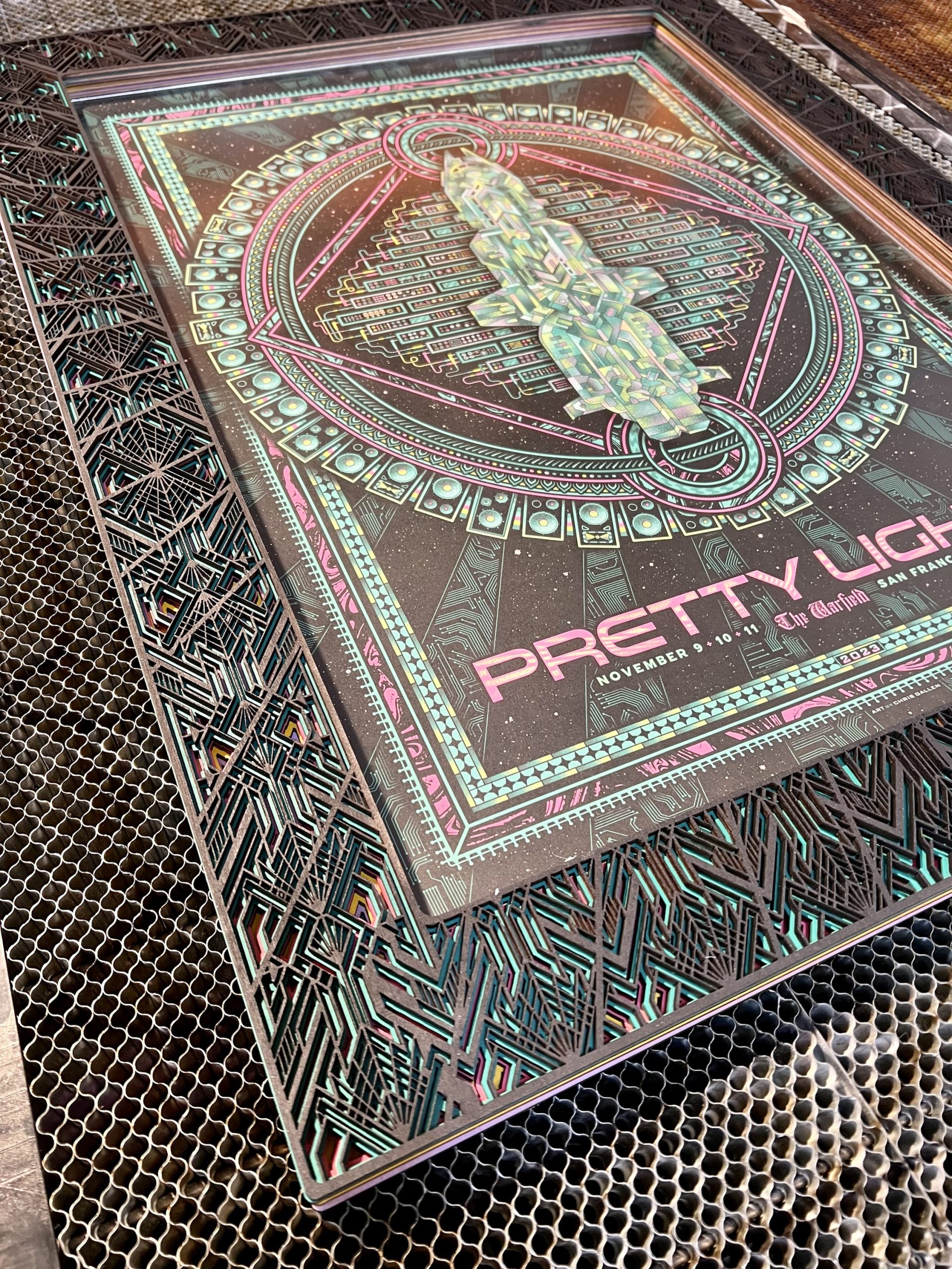 Pretty Lights VIP San Francisco Frame - Image 3