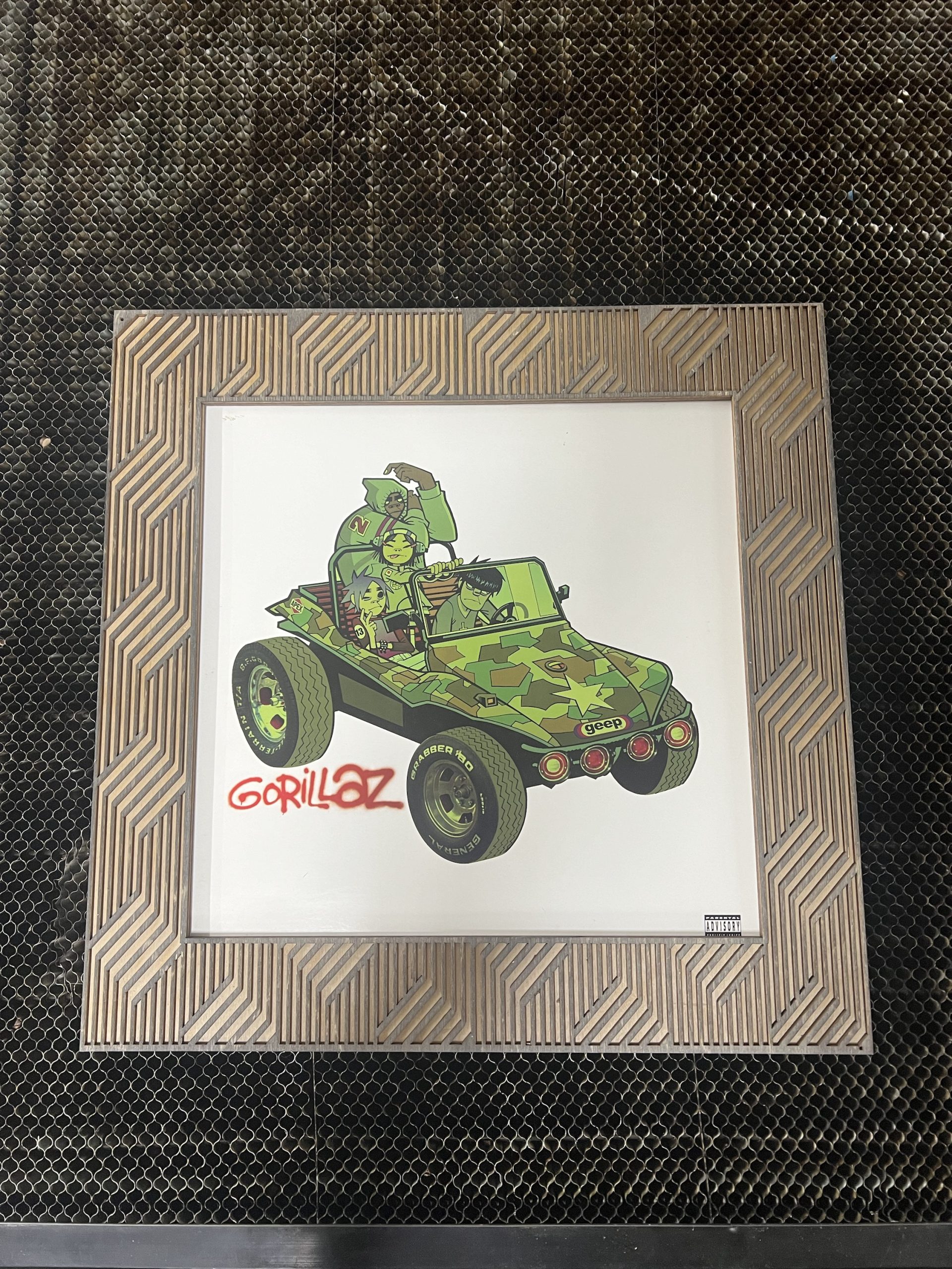 Vinyl record wall frame - Image 4