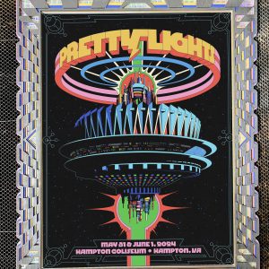 Hampton Pretty Lights GA Holographic Frame