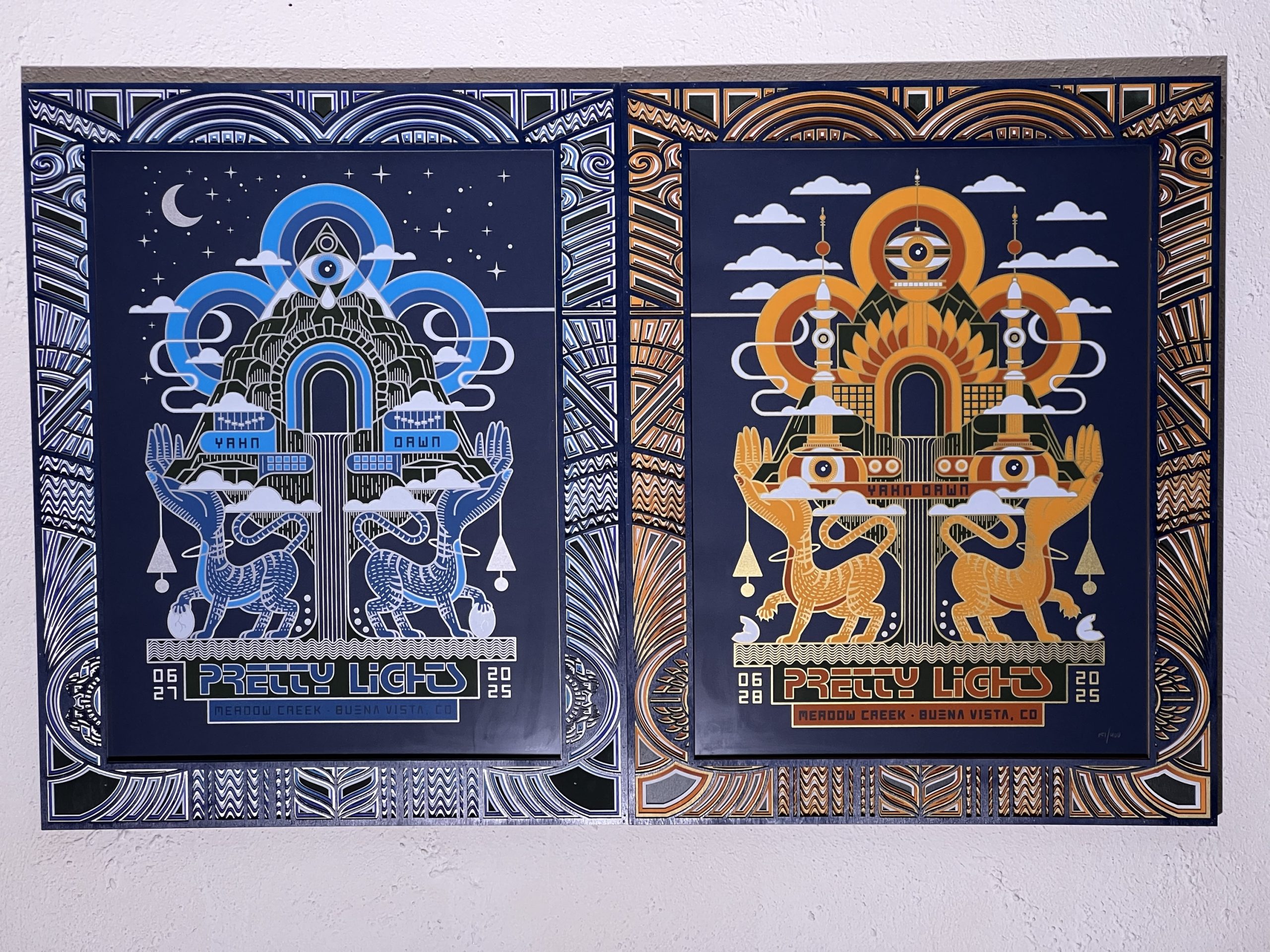 Yahn dawn inspired GA frames - Image 2