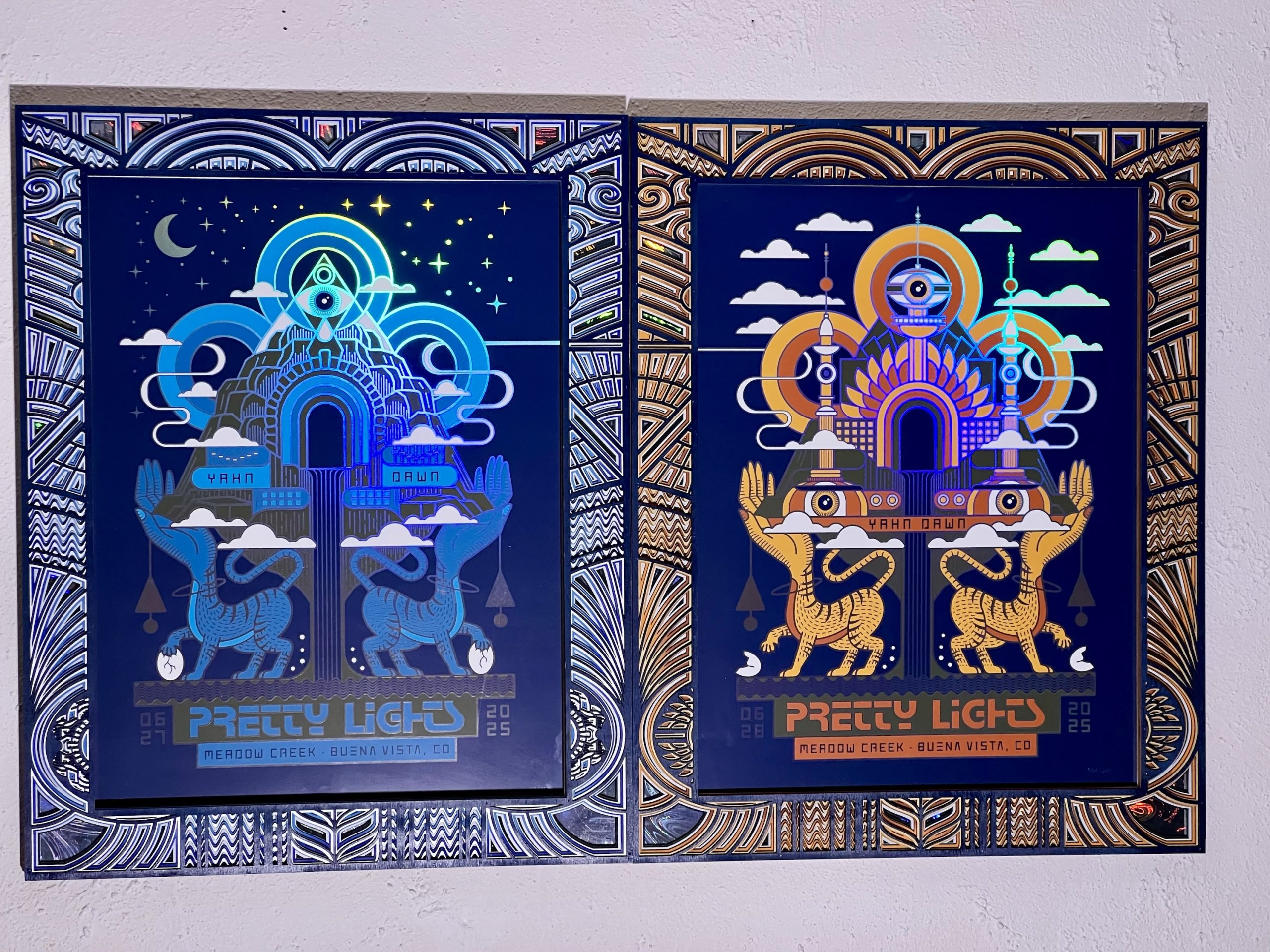 Yahn dawn inspired GA frames