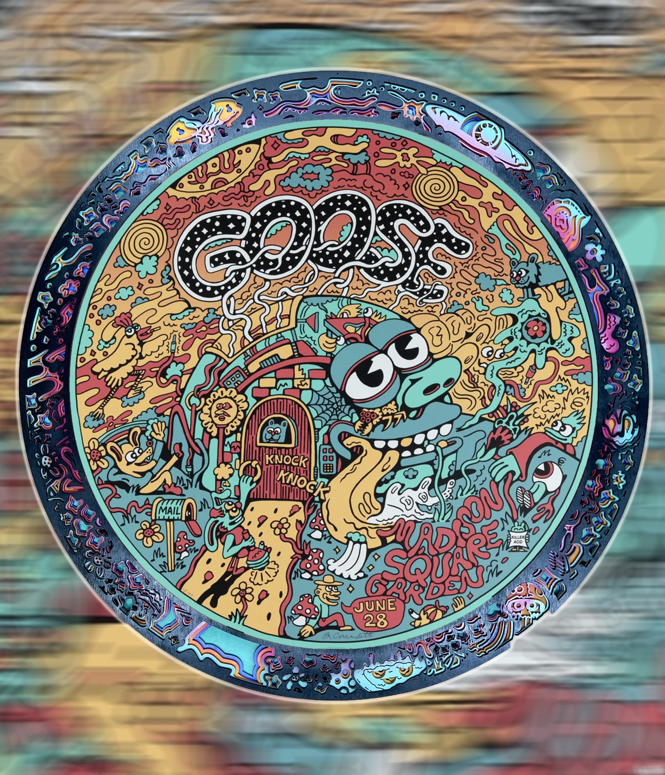 MSG inspired round frame - Image 2