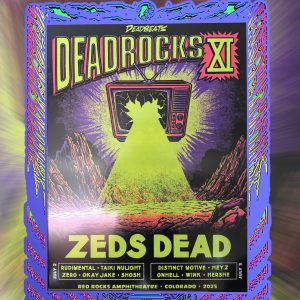Red rocks inspired Uv reactive