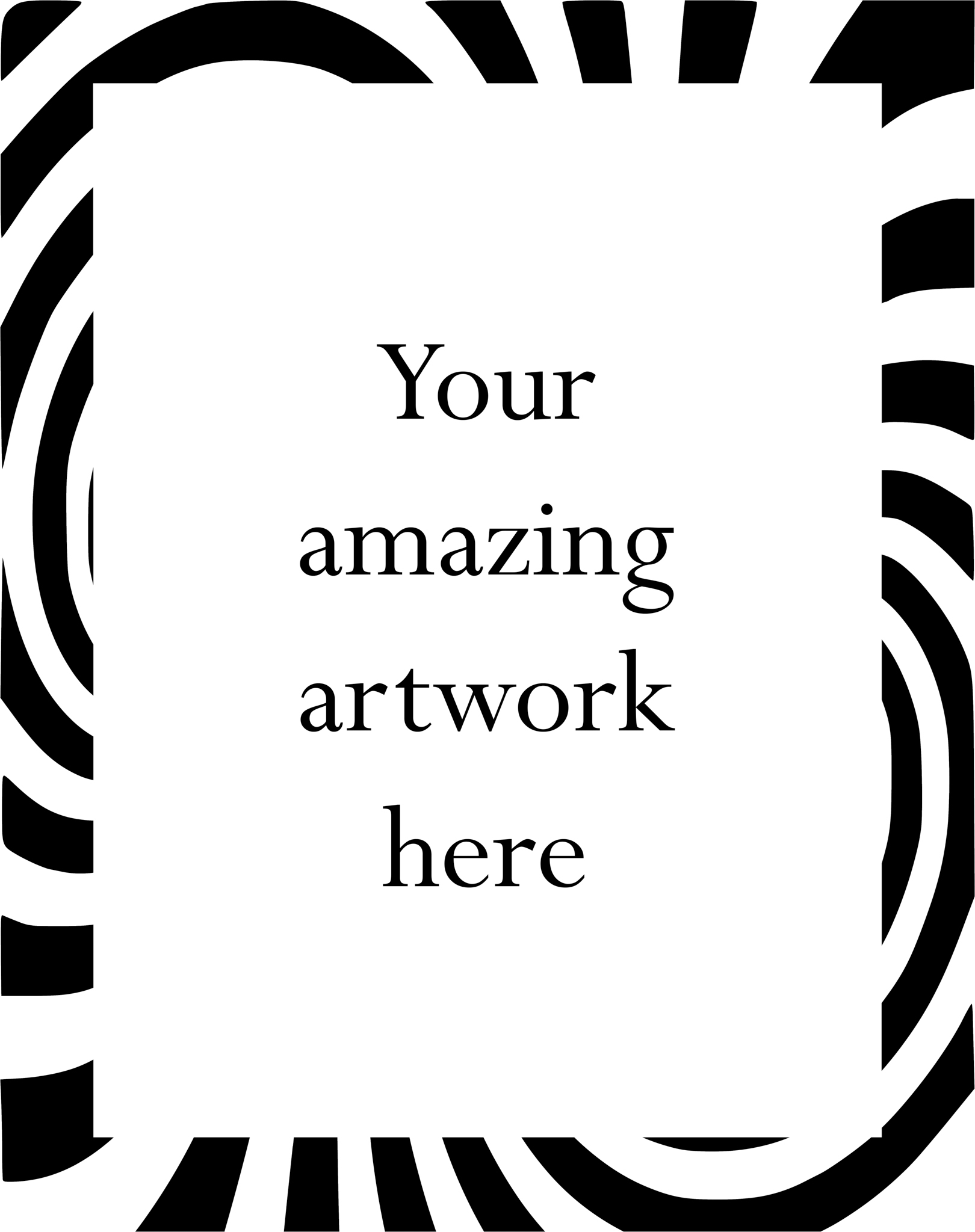 Illusion Spiral1 18x24" poster - Image 7