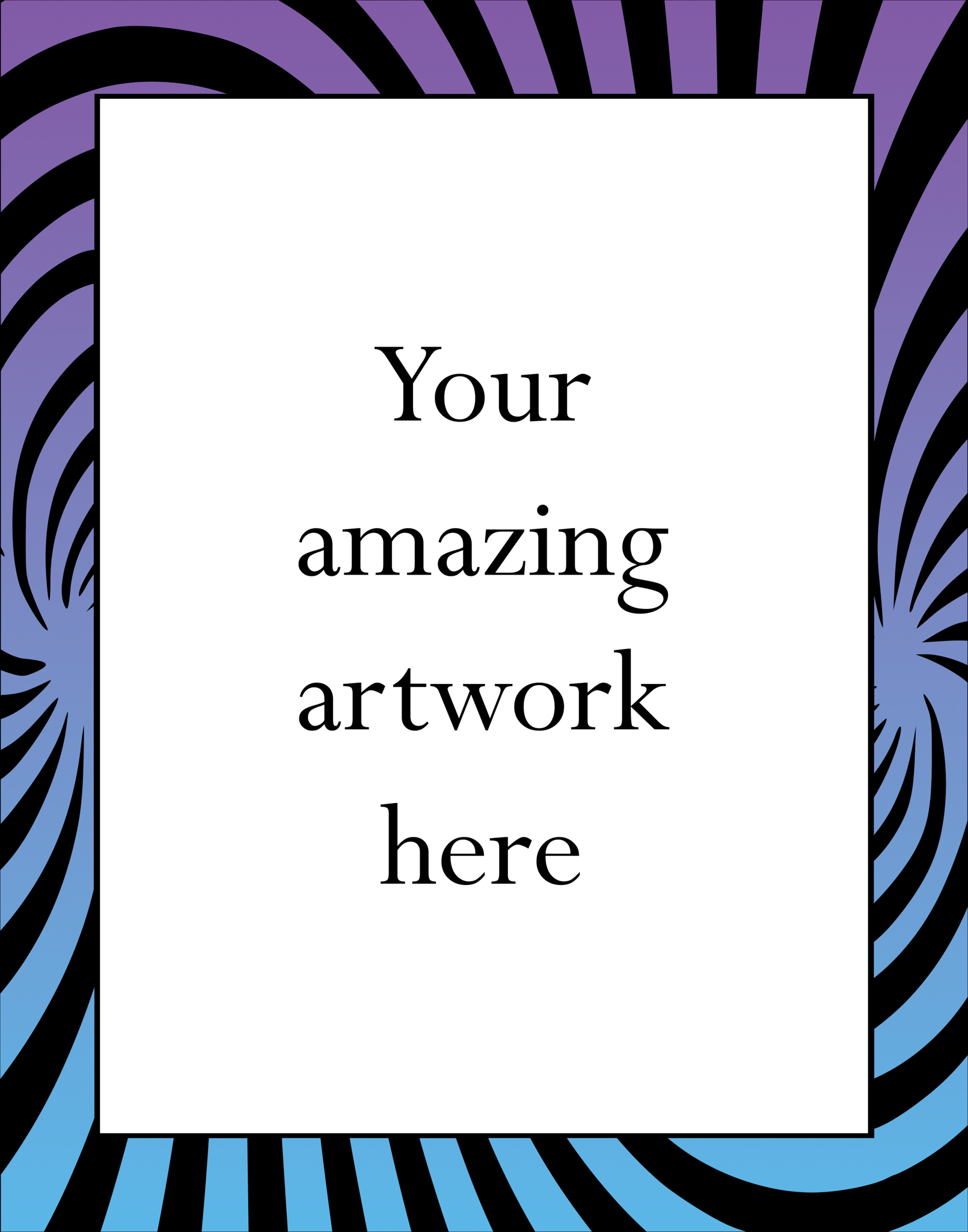 Illusion Spiral2 18x24" poster - Image 4