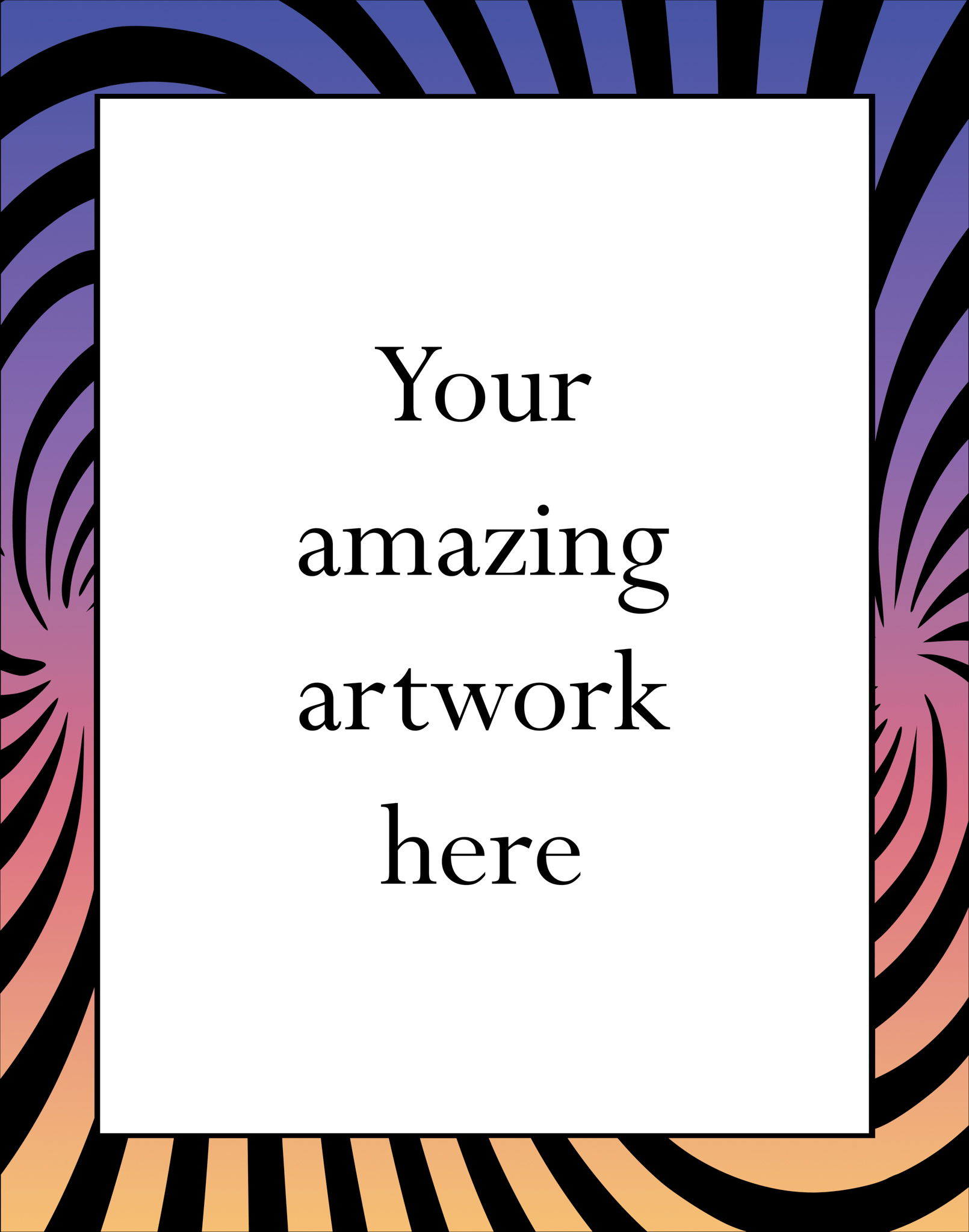 Illusion Spiral2 18x24" poster - Image 6