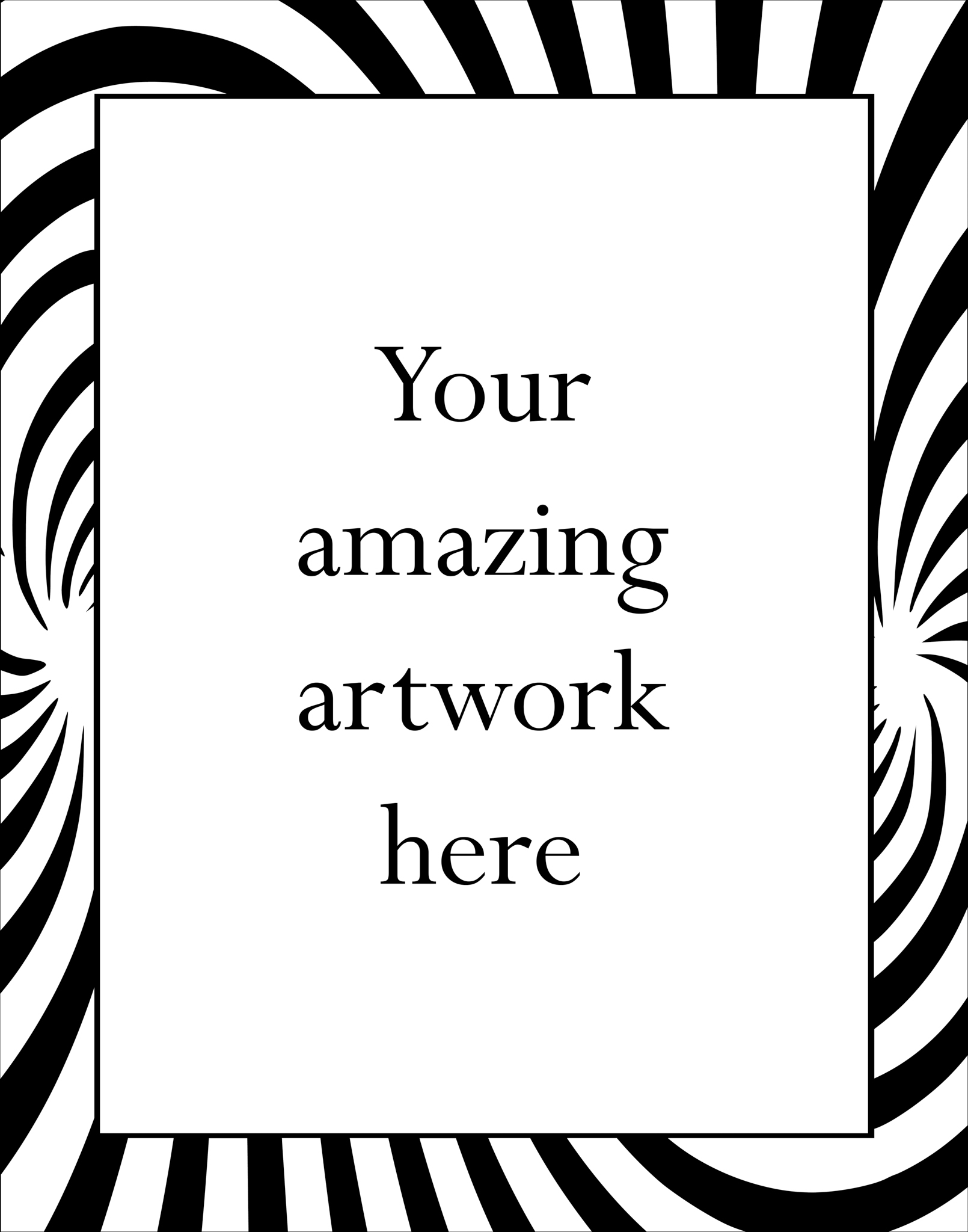 Illusion Spiral2 18x24" poster - Image 7
