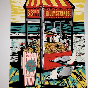 Billy strings 18”x24” asbury park NJ custom frame