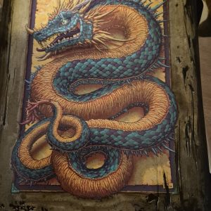 Nc winters dragon handbill custom frame