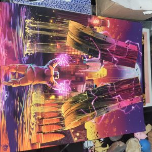 Mr. Wobble 16”x20”