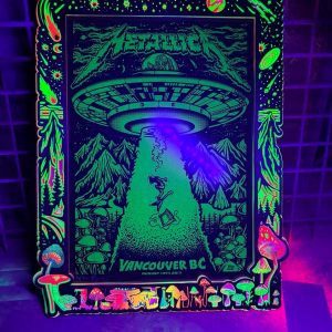 Metallica Vancouver 2017 custom frame
